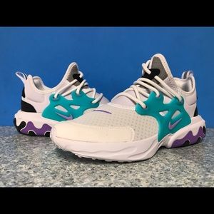 Nike React Presto White Atomic Violet